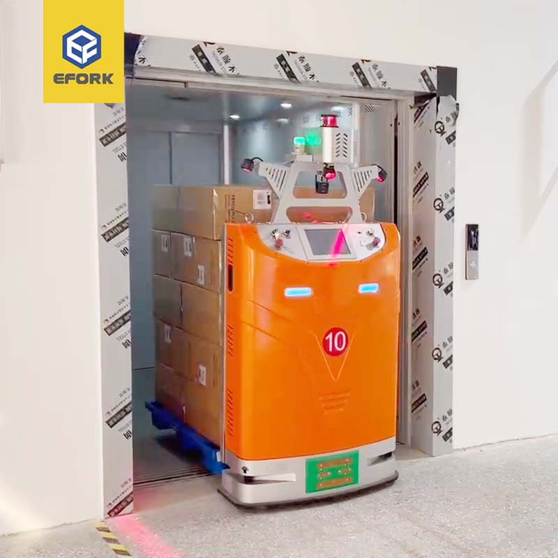 玩具業AGV跨樓層搬運解決方案